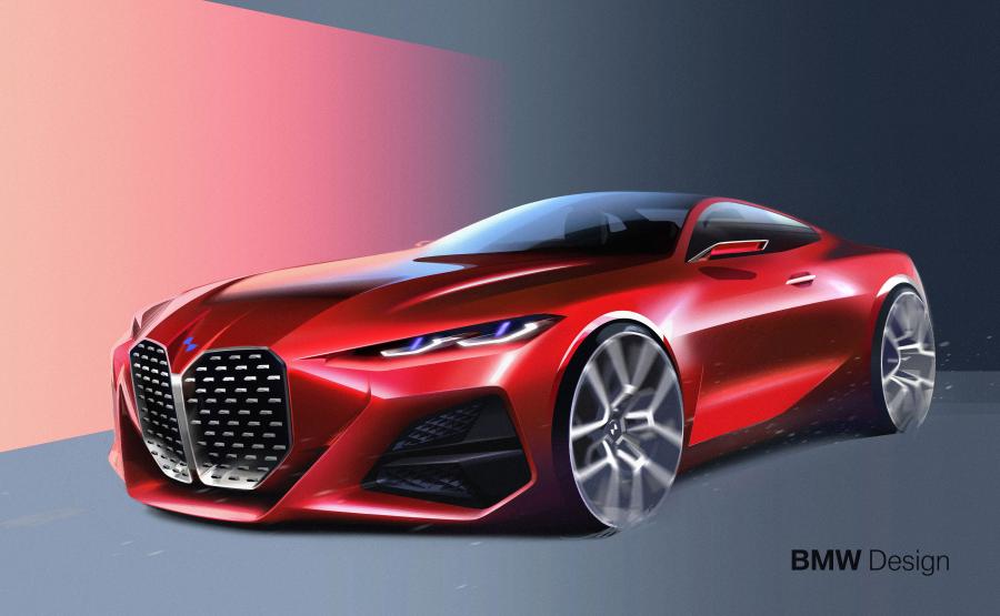 Эскиз BMW Concept 4 2019 года  (фото 28 из 70)